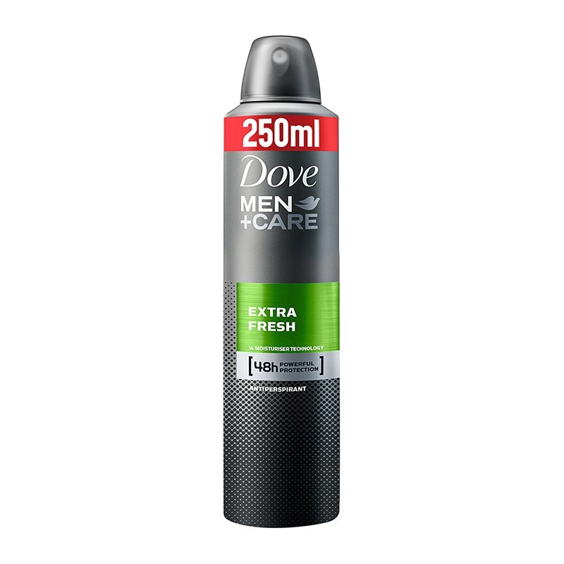 Set 2 x Deodorant Antiperspirant Spray Dove Men Care Extra Fresh, pentru Barbati, 250 ml