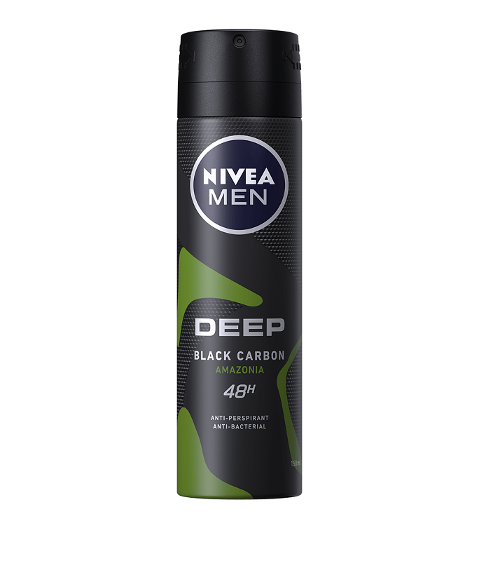 Set 2 x Deodorant Spray Men Deep Amazonia Nivea Deo 150ml