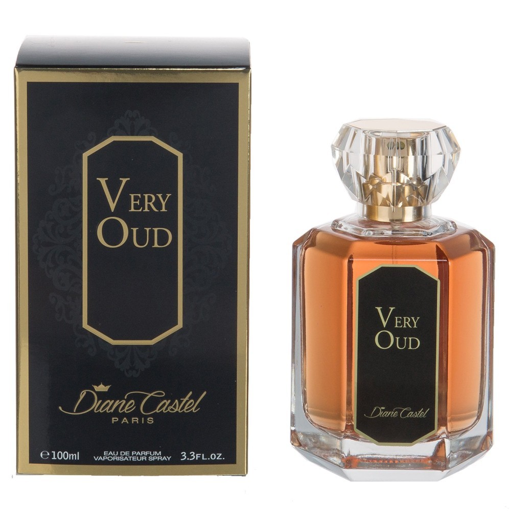 Set 2 x 100 ml Apa de Parfum Diane Castel Very Oud, pentru Femei