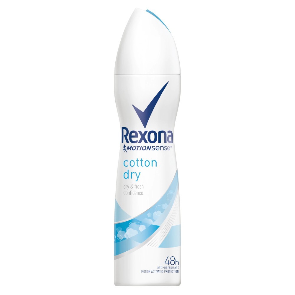 Set 3 x Deodorant Antiperspirant Spray Rexona Cotton, 150 ml