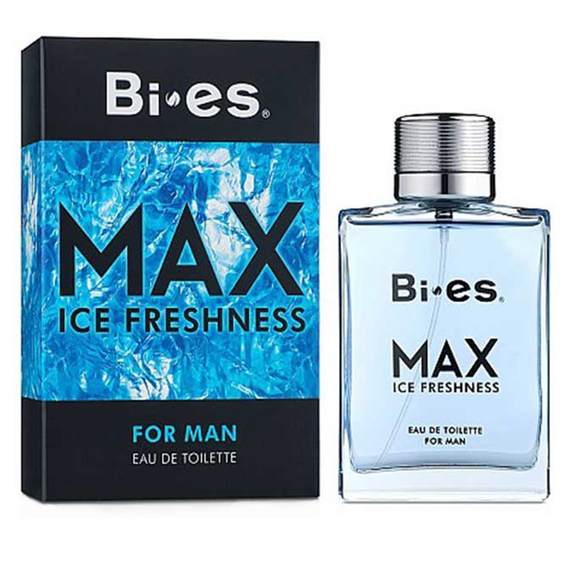 Set 2 x Apa de Toaleta Bi-es Men Max Ice 100 ml