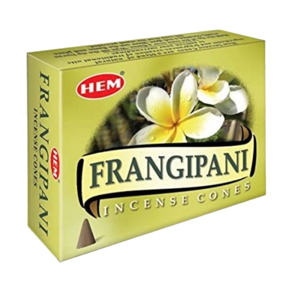 Set 9 x Conuri Parfumate, Frangipani