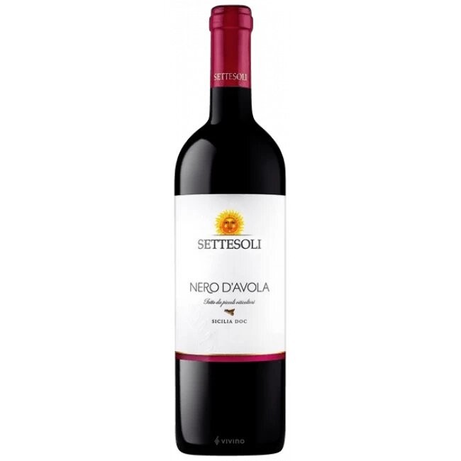 Set 3 x Vin Rosu Nero Davola Sicilia DOC Settesoli 750 ml