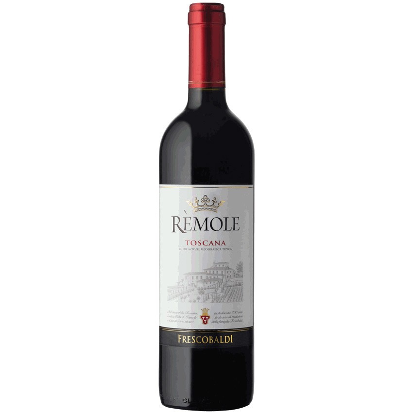 Set 2 x Vin Rosu Remole Toscana IGT Frescobaldi Italia 12,5% Alcool, 0.75 l