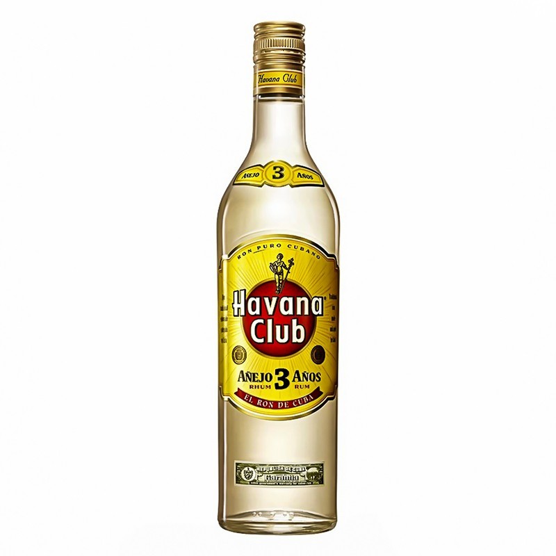 Set 3 x Rom Havana Club 3 Ani 40% Alcool 0.7 l