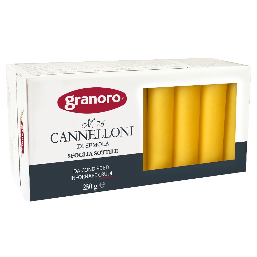 Set 3 x Cannelloni fara Oua, Granoro, 250 g