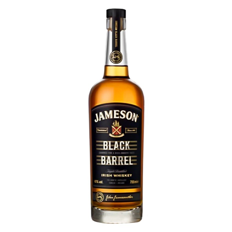 Set 2 x Irish Whiskey Jameson Black Barrel 40% Alcool, 0.7 l
