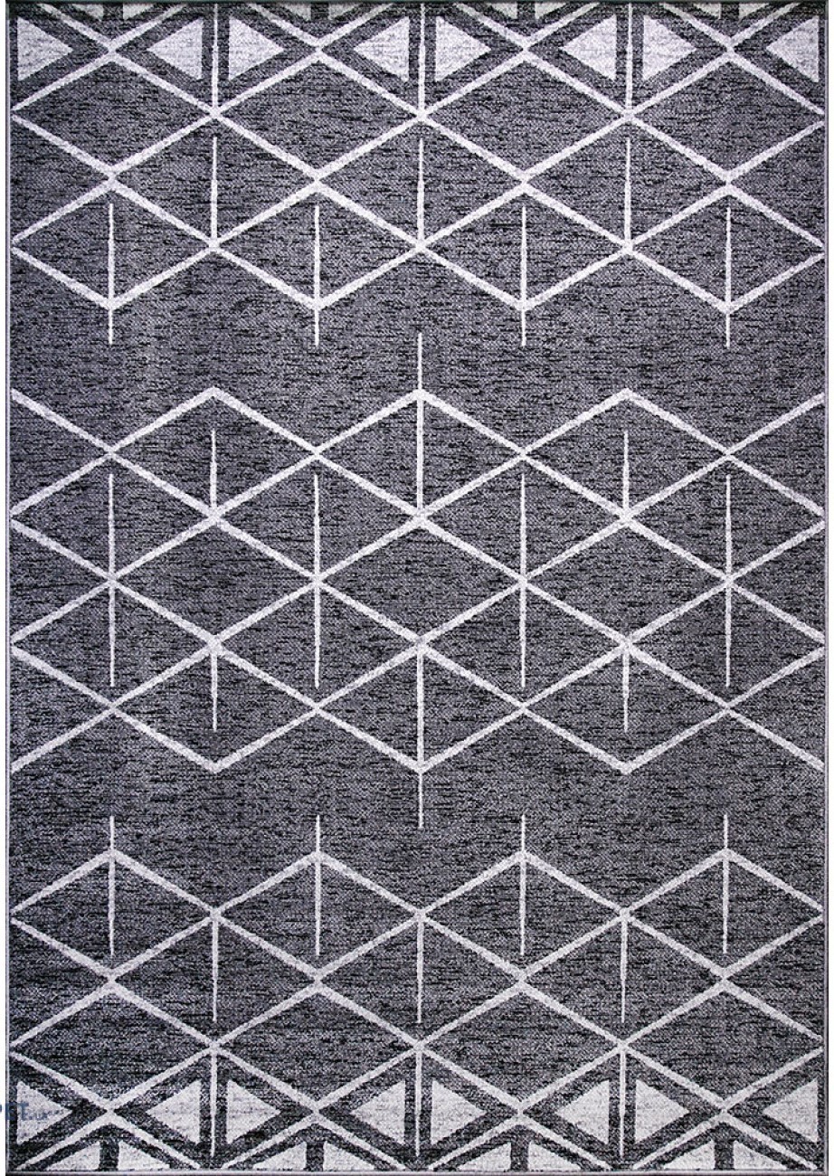 Covor Dreptunghiular, 80 x 150 cm, Gri, Kolibri 11258