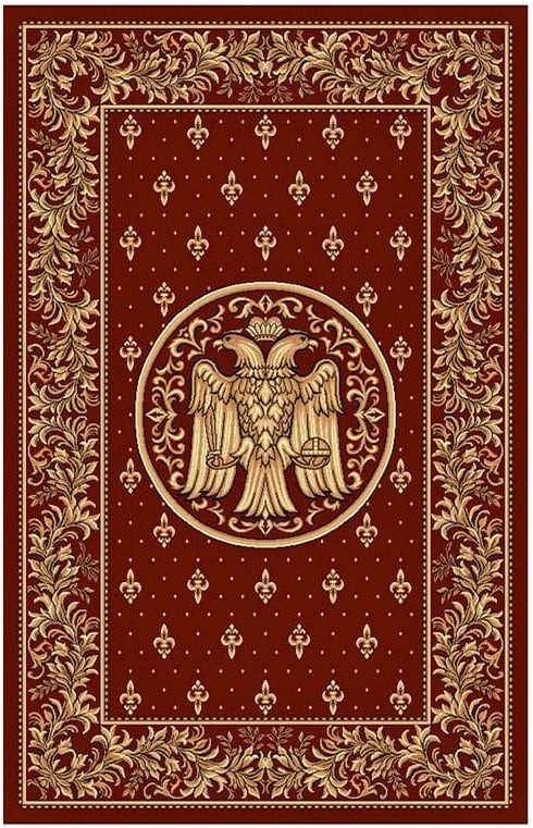 Covor Bisericesc Dreptunghiular, 80 x 200 cm, Rosu, Lotos 15032/210