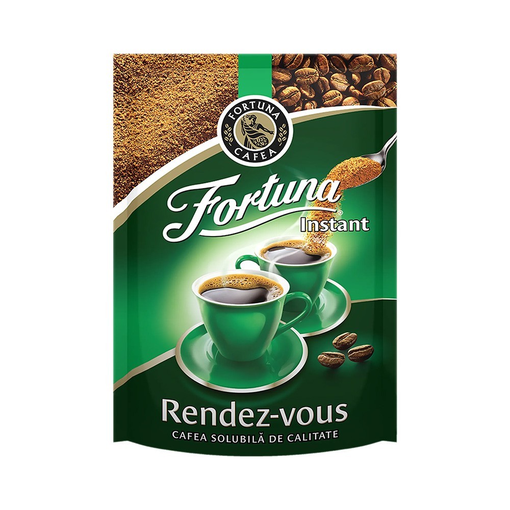 Set 4 x Cafea Macinata Fortuna Rendez-Vous Ness Instant, 50 g
