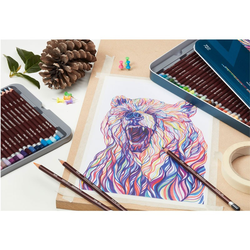Creioane colorate Coloursoft Derwent - Indigo - P360