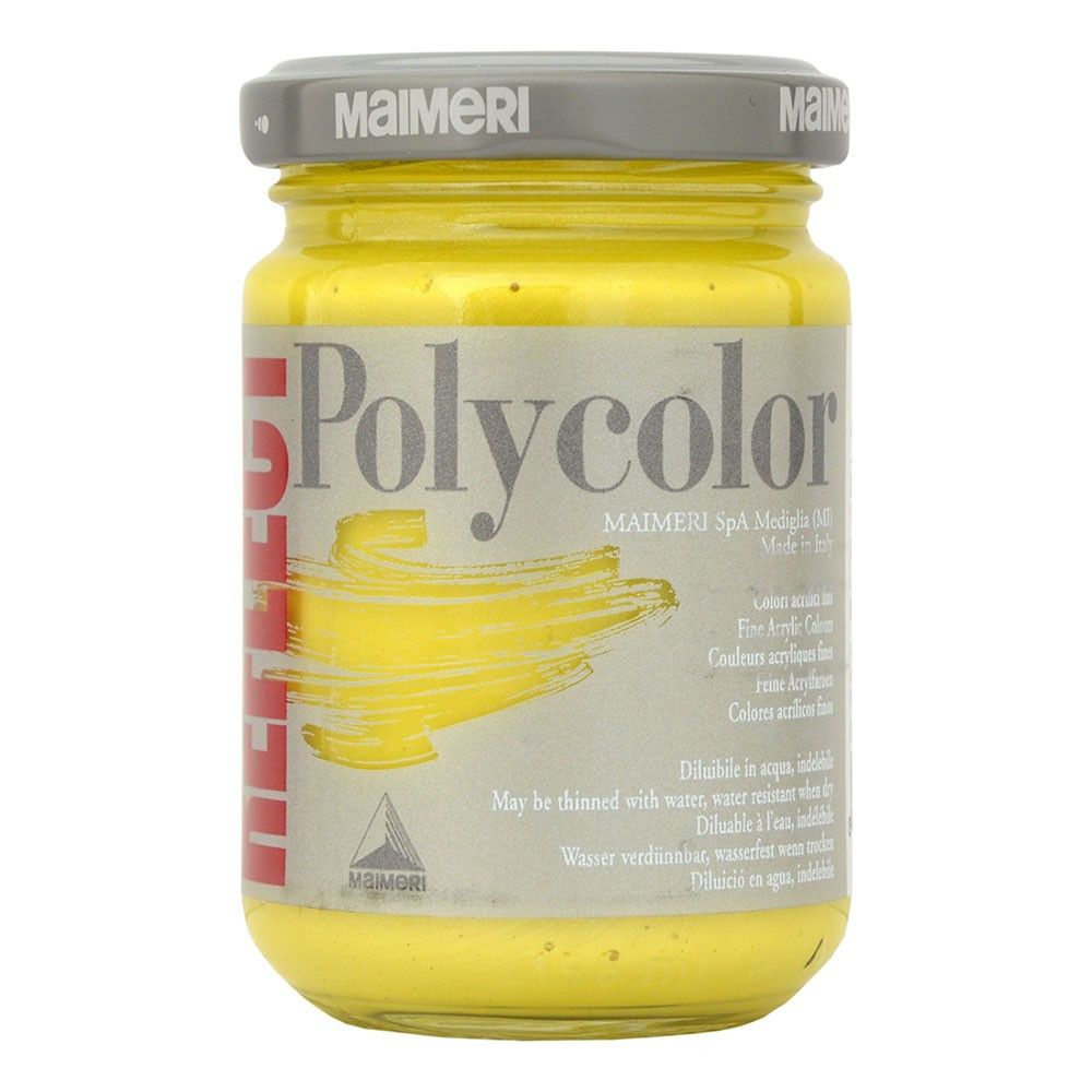 Culori vinilice Polycolor Reflect Maimeri - Sequin Gold - 140 ml