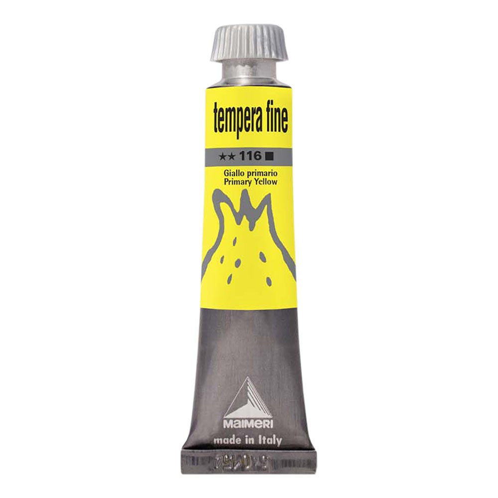 Culori tempera Fine Maimeri - Lemon Yellow - 20 ml
