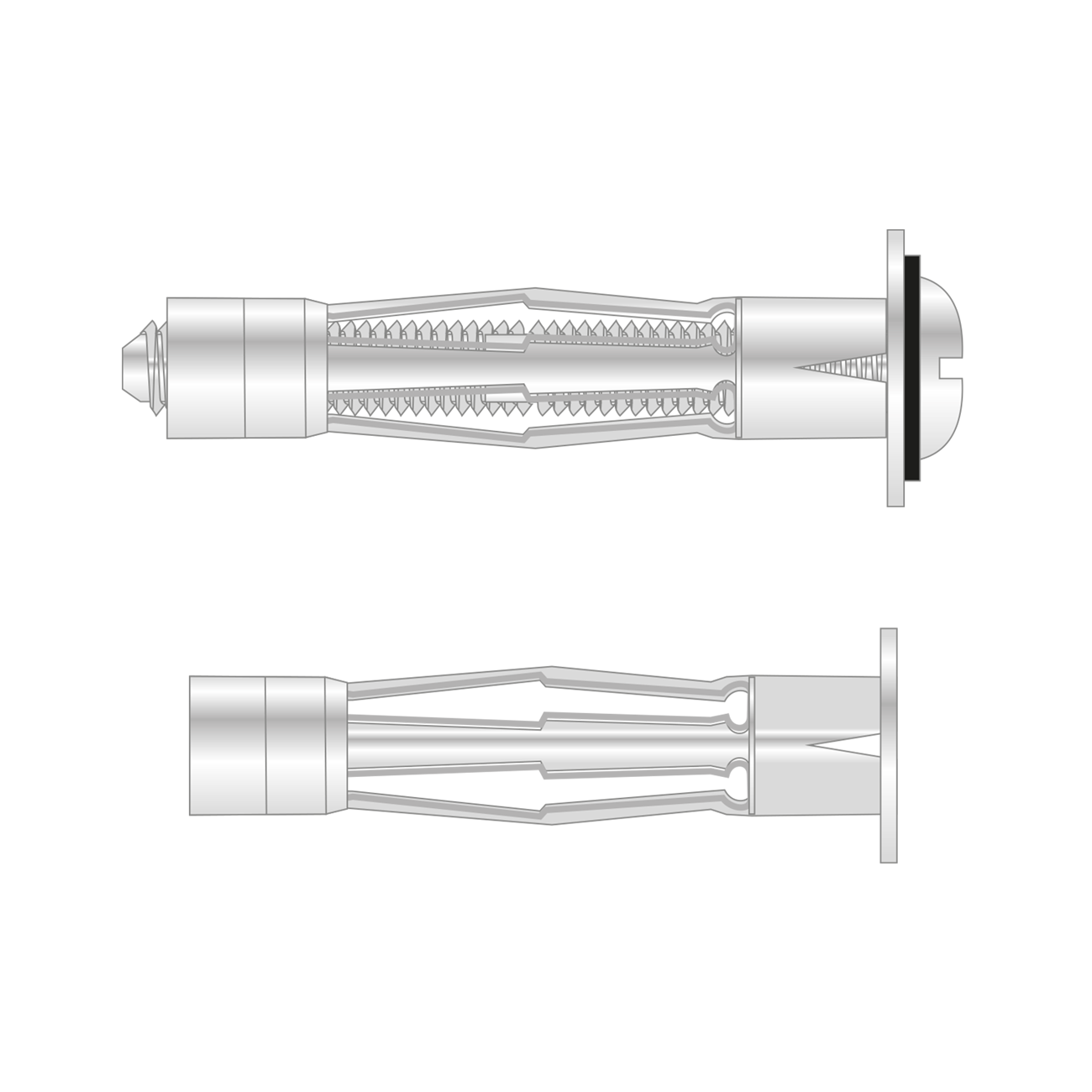 Dibluri Rigips Metal de Expansiune fara Surub M5x45
