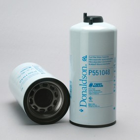 Filtru Combustibil P551048, Lungime 272,8 mm, Diam. Ext. 114,8 mm, Filet M85 x 2, Finetea 10 µ, Donaldson