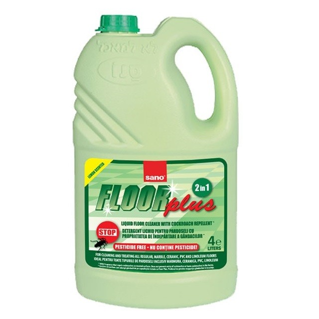 Detergent Insecticid pentru Pardoseli Sano Floor Plus 4 l