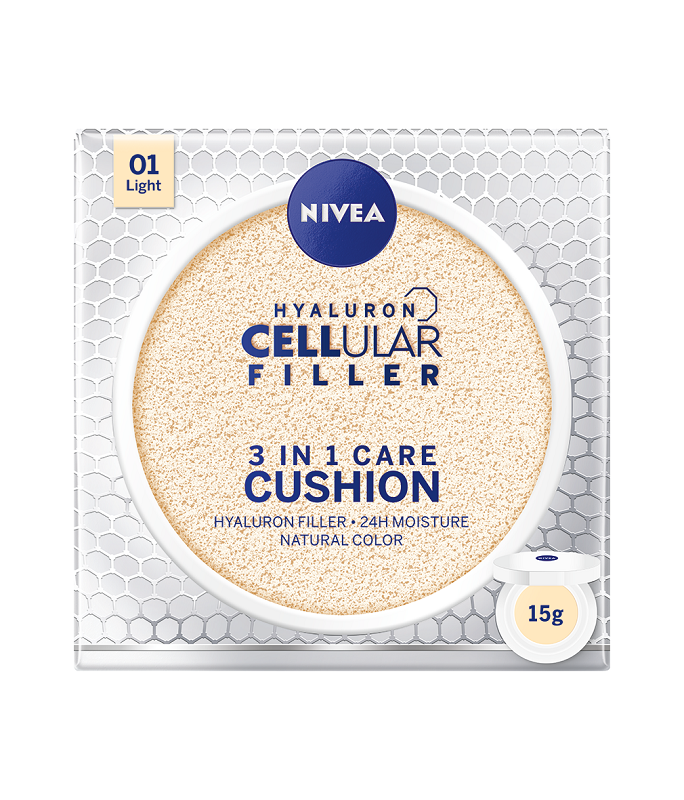 Crema Coloranta Cellular Filler Cushion 01 Light Dark Nivea Visage Care 15ml