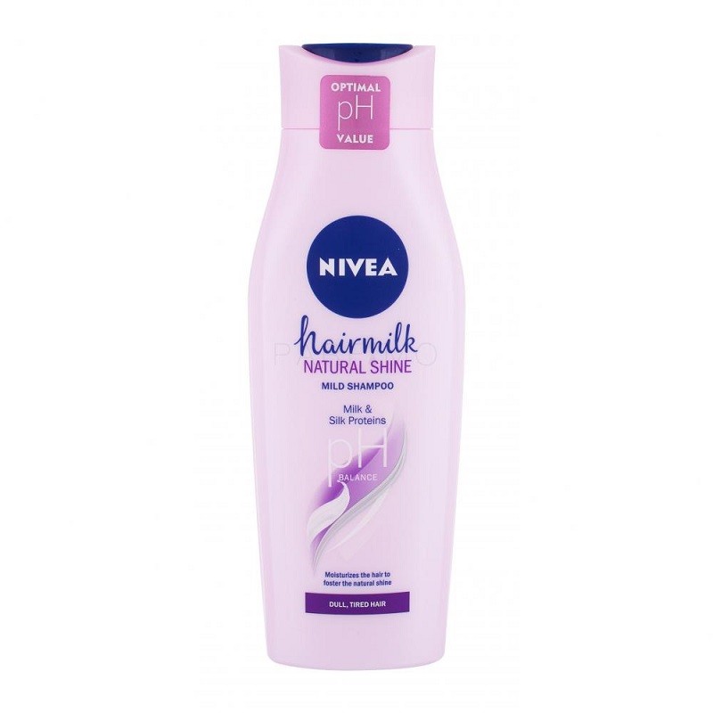 Sampon de Par Hairmilk Shine Nivea Hair Care 400ml