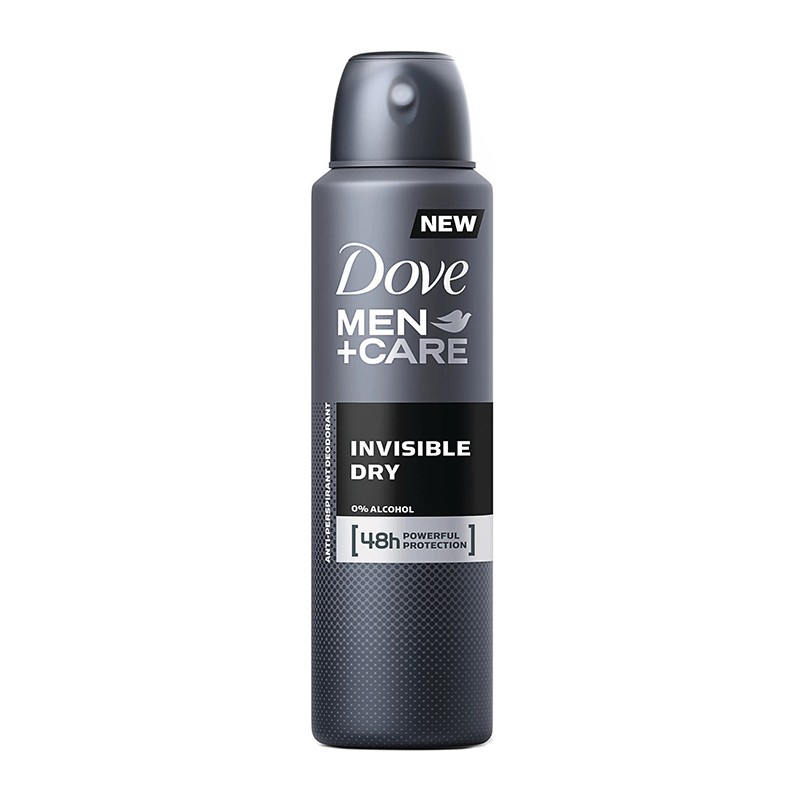 Deodorant Antiperspirant Spray Dove Men Care Invisible Dry, pentru Barbati, 150 ml