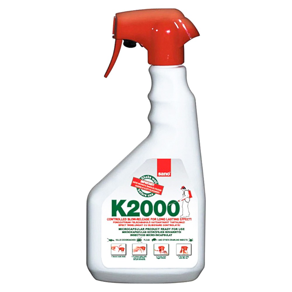 Insecticid Sano Impotriva Insectelor Taratoare, Microcapsulat, K2000, 750 ml