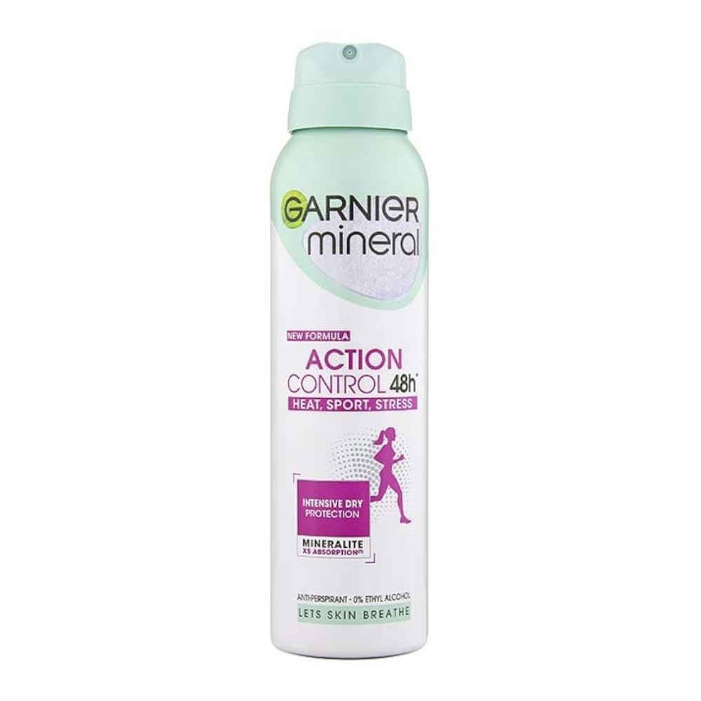 Deodorant Spray Garnier Mineral Action Control Stress 48h, 150 ml
