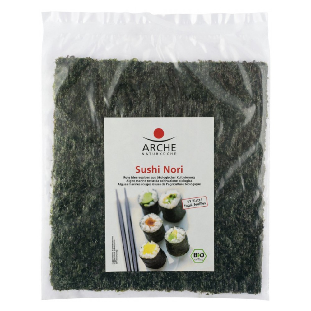 Alge Marine pentru Sushi Arche Sushi Nori, 25 g