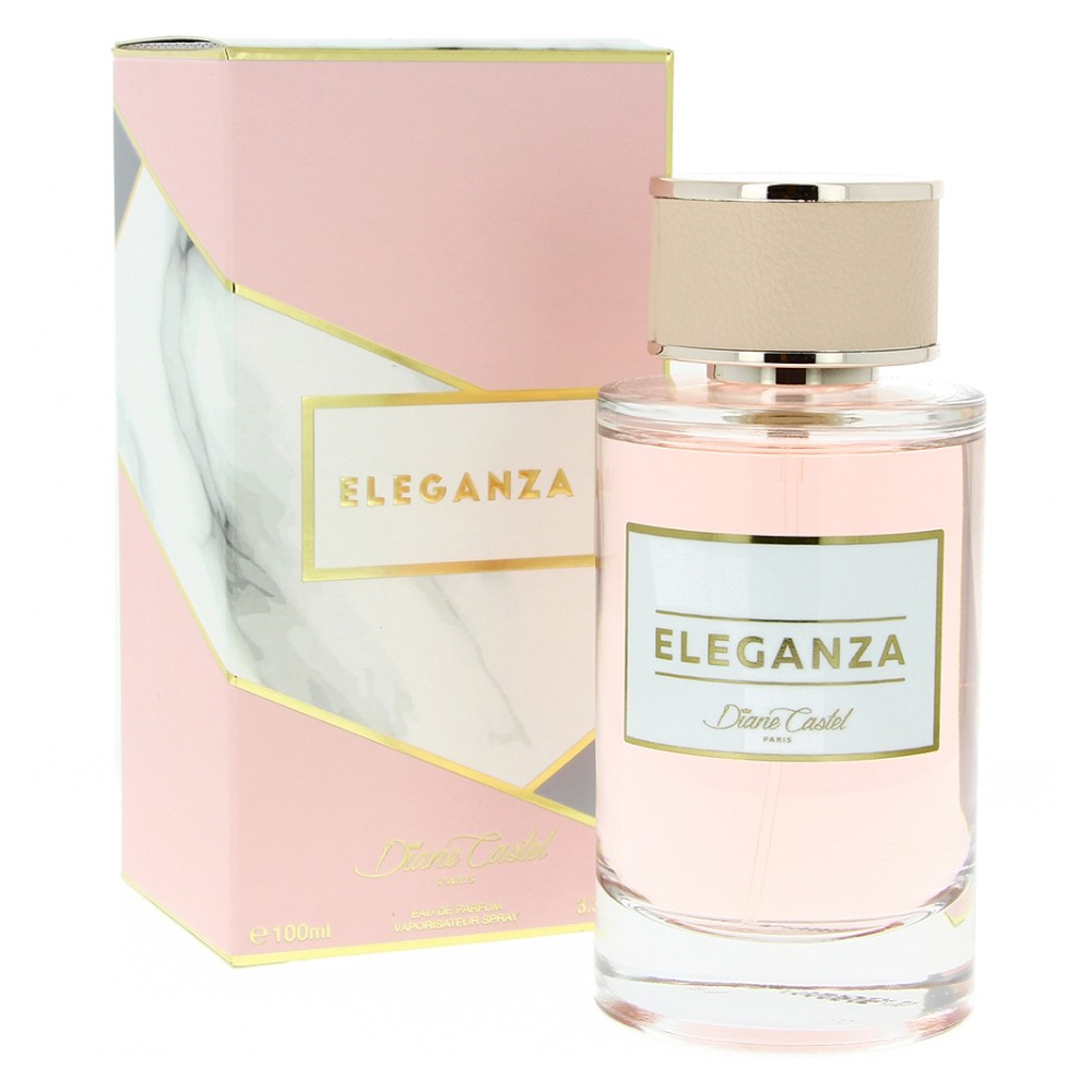 Apa de Parfum Diane Castel Eleganza, pentru Femei, 100 ml
