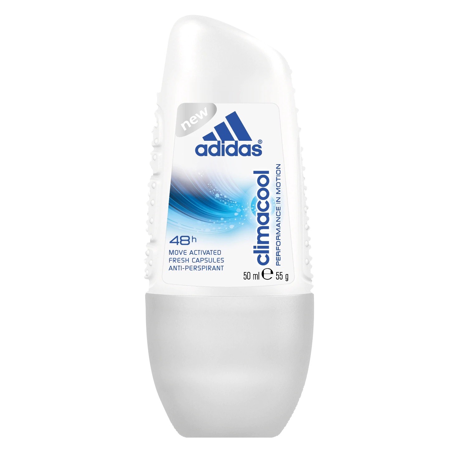 Deodorant Antiperspirant Roll-on Adidas Climacool 48h, pentru Femei, 50 ml
