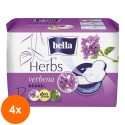 Set 4 x 12 Absorbante Bella Herbs Verbina