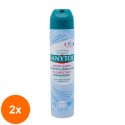 Set Spray Dezinfectant Multisuprafete si Textile Sanytol Aer Proaspat/Flori Munte, 2 Bucati x 300 ml