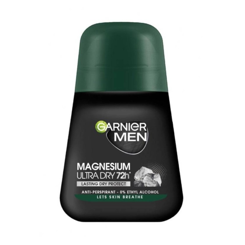 Set 3 x Deodorant Rollon Garnier Men Magnesium Ultra Dry 72h, pentru
