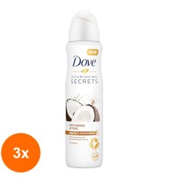 Set Deodorant Spray Dove...