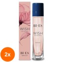 Set 2 x 15 ml Apa de Parfum Bi-es Wish, pentru Femei