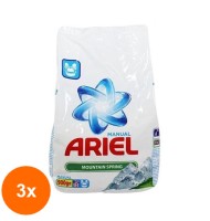 Set Detergent Ariel Manual...
