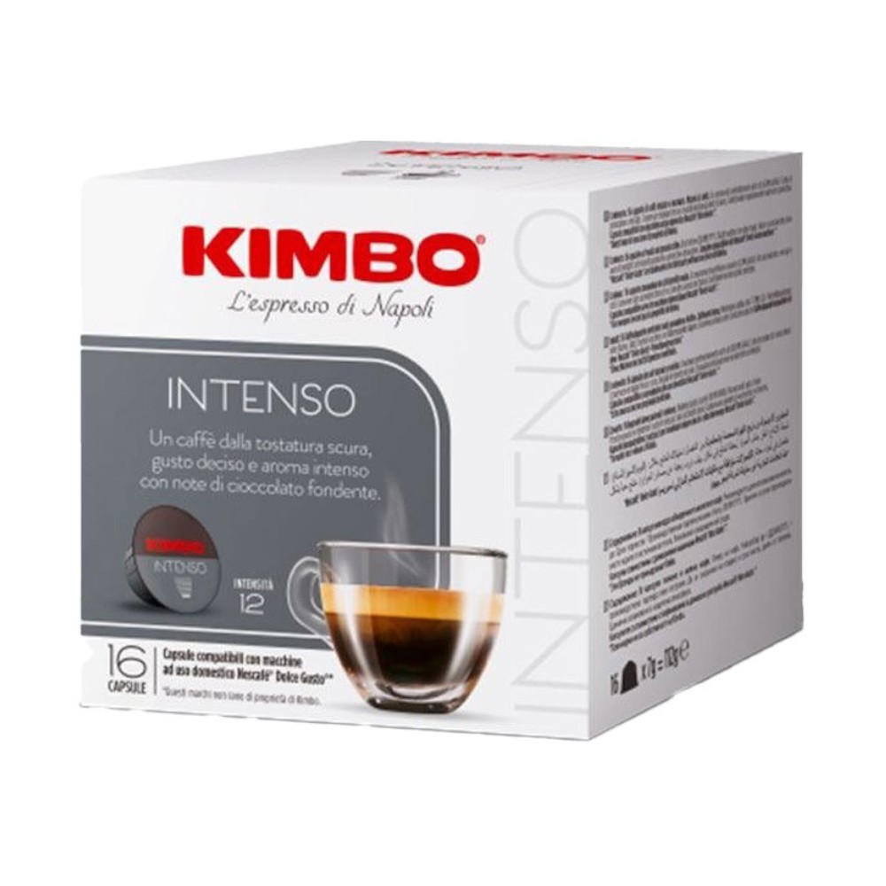Set 16 x Capsule Cafea Intenso, Kimbo, Dolce Gusto, 7 g