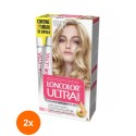 Set 2 x Vopsea de Par Permanenta Loncolor Ultra Max 10.1 Blond Cenusiu Deschis, 200 ml