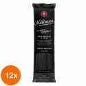 Set 12 x Paste Spaghetti Negre La Molisana - Nero Di Sepia 500 g