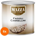 Set 6 x Fasole Alba Cannelini, Mazza, 2500 g