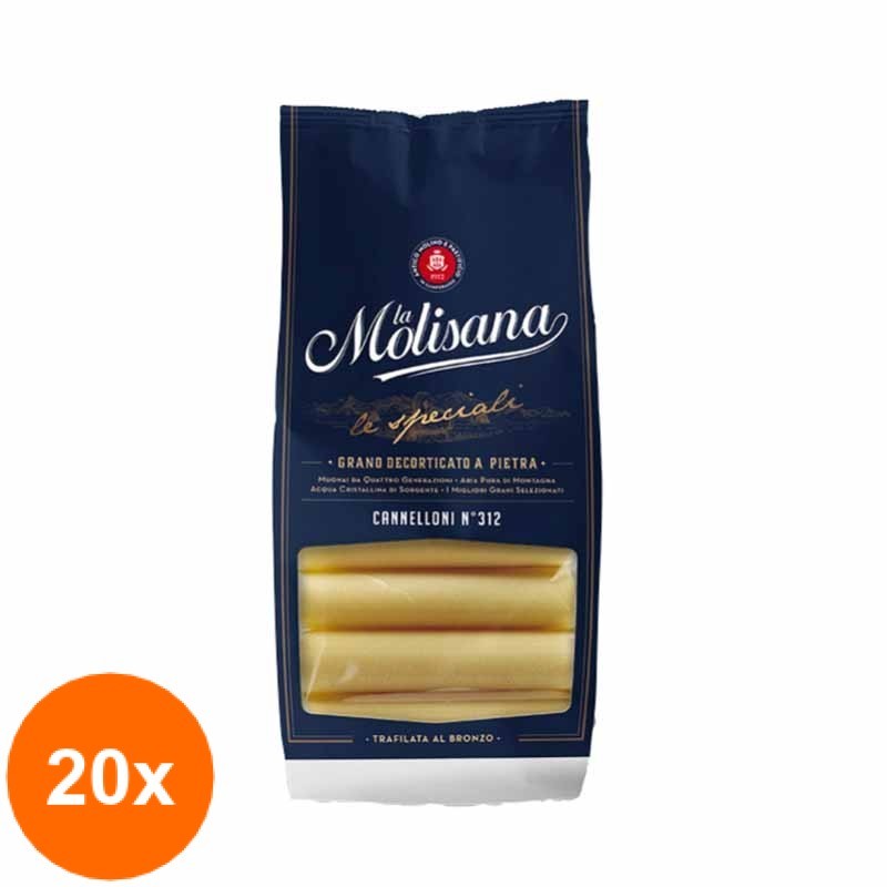 Set 20 x La Molisana - Paste Cannelloni 250 g