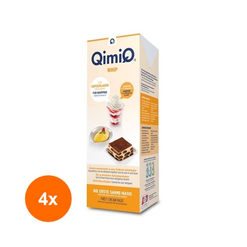 Set 4 x Frisca din Lapte Qimiq - 18% 1kg