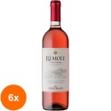 Set 6 x Vin Roze Remole Toscana IGT Frescobaldi Italia 12% Alcool, 0.75 l