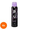 Set 4 x Deodorant Spray BU Fairy Secret, Femei, 150 ml