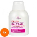 Set 4 x Balsam de Par Hranitor Kallos Profesional, 500 ml