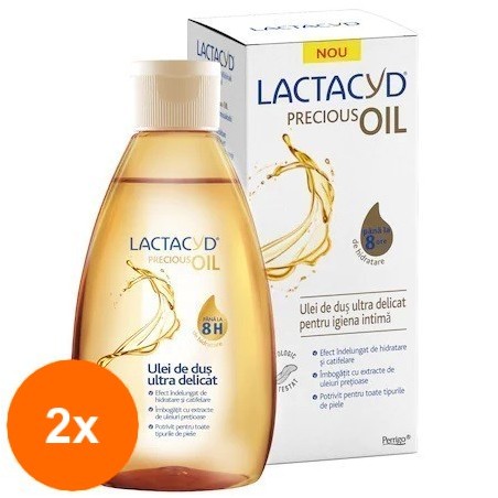 Set 2 x Ulei Dus Lactacyd Precious Oil 200 ml...