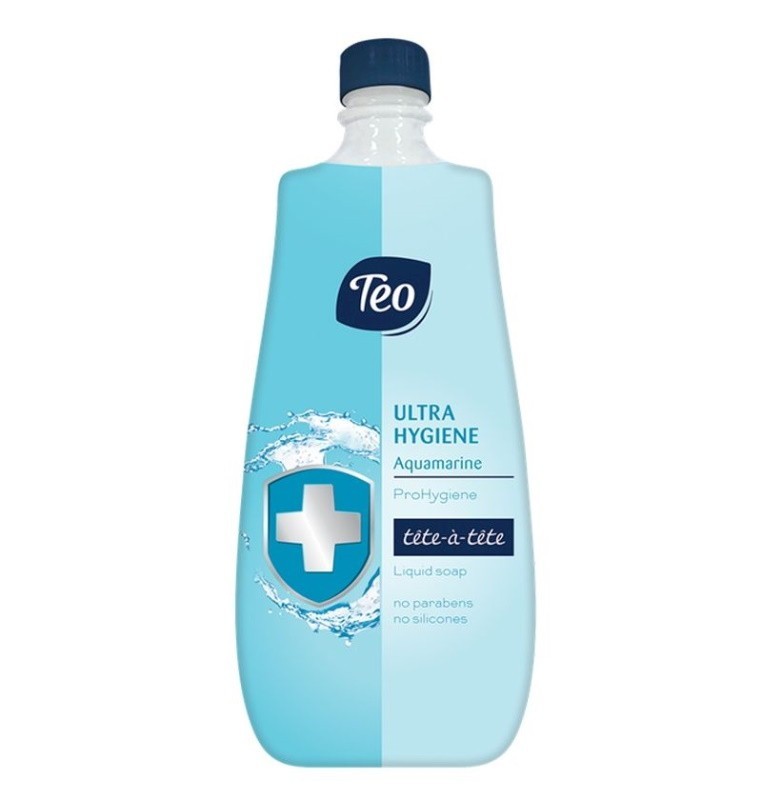 Set 3 x Rezerva Sapun Lichid Teo Milk Rich Ultra Hygiene Aquamarine 800 ml