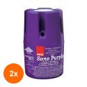 Set 2 x Odorizant Bazin WC Sano Purple, 150 g