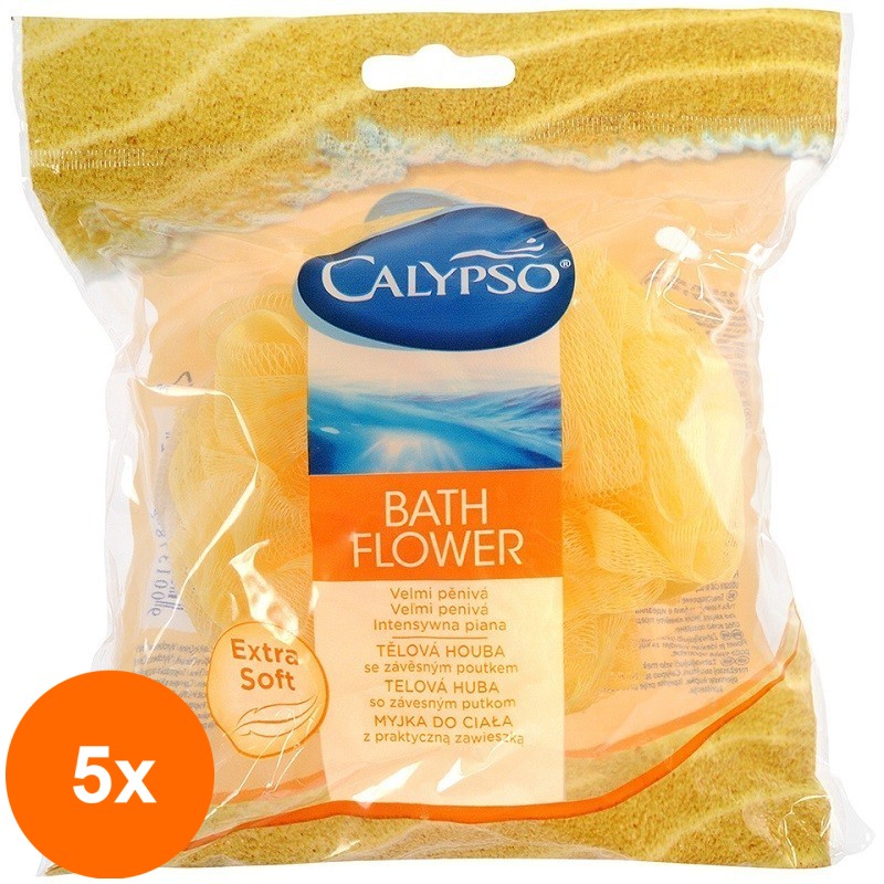 Set 5 x Burete de Baie Spontex Floare Calypso