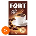 Set 2 x Cafea Macinata Fort Pachet Vidat, 500 g