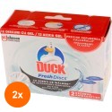 Set 4 x Rezerva cu Gel Duck Fresh Discs Eucalypt, 36 ml