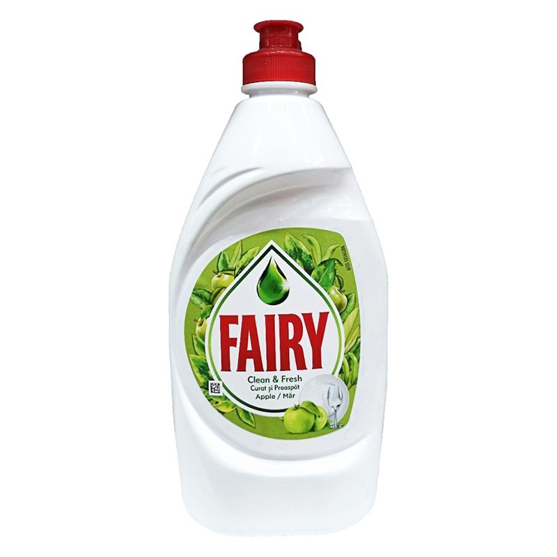 Set 5 x Detergent de Vase Fairy Apple, 400 ml